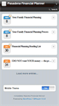 Mobile Screenshot of financialplannerpasadena.com